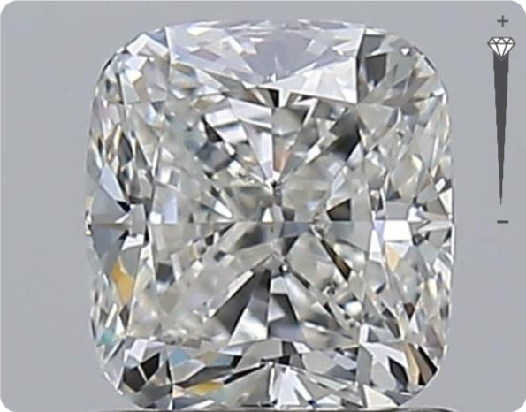Diamant naturel GIA de 1,00 ct | Couleur F | Pureté VVS2 | Ovale | EX EX EX #D10193
