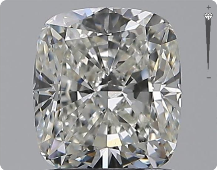 Natural 1.50ct GIA Diamond | Color H | Clarity SI1 | Oval | GD EX EX #D10200