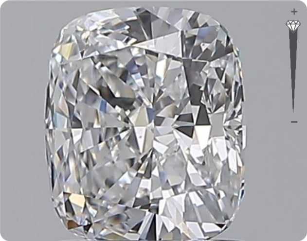 Diamant naturel GIA 1.51ct | Couleur D | Pureté VS2 | Ovale | EX EX EX #D10219