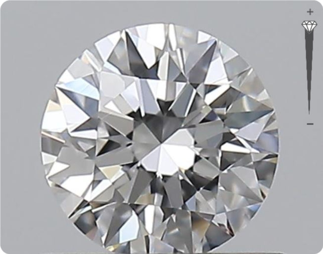 Natural 1.00ct GIA Diamond | Color G | Clarity VS2 | Round Cut | GD EX EX #D10249
