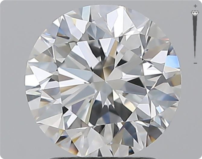 Natural 2.01ct GIA Diamond | Color D | Clarity IF | Round Cut | VG EX VG #D10305