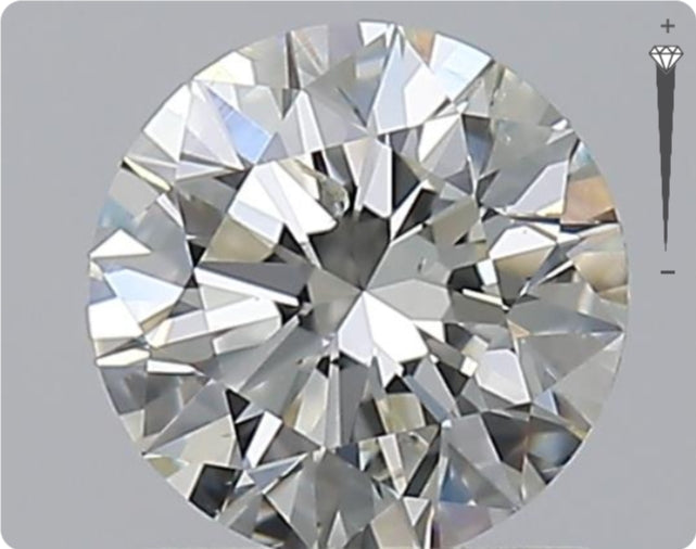 Natural 0.96ct GIA Diamond | Color G | Clarity SI2 | Round Cut | EX EX EX #D10402