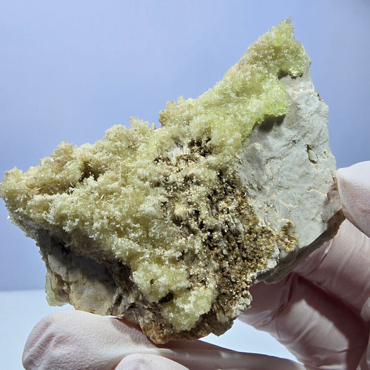 Opale hyalite rare, spécimen d'orthose Erongo, Namibie 75*51*18mm 