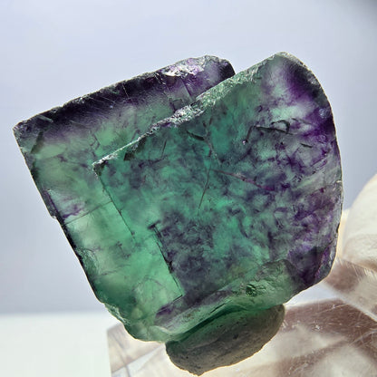 Rare Fluorite Cube Specimen, green purple Okorusu, Namibia 27*27*13mm 