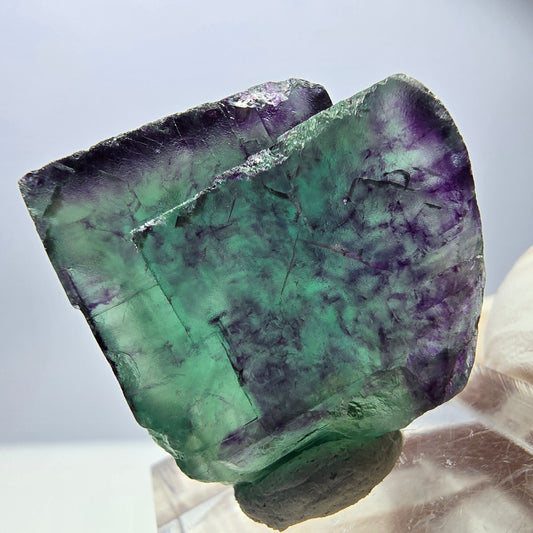 Rare Fluorite Cube Specimen, green purple Okorusu, Namibia 27*27*13mm 