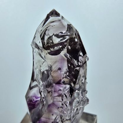 Enhydro Phantom Amethyst with Analcim Streep Mine, Goboboseb, Namibia 42*17*17mm 
