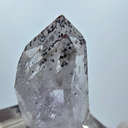 Mine d'améthyste fantôme Enhydro Harlequin, Goboboseb, Namibie, 29 x 20 x 13 mm 
