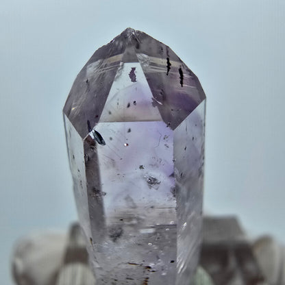 Mine d'améthyste Harlequin Phantom, Goboboseb, Namibie, 36 x 13 x 9 mm 