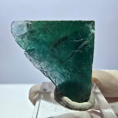 Klarer Phantom Fluorit Würfel parkettiert, grün Okorusu, Namibia 31*29*25mm