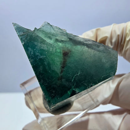 Klarer Phantom Fluorit Würfel parkettiert, grün Okorusu, Namibia 31*29*25mm