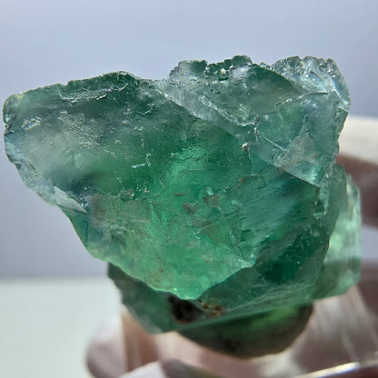 Klarer Phantom Fluorit Würfel parkettiert, grün Okorusu, Namibia 30*28*17mm