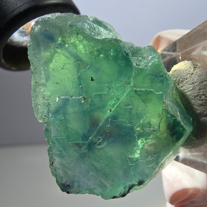 Klarer Phantom Fluorit Würfel parkettiert, grün Okorusu, Namibia 31*30*15mm