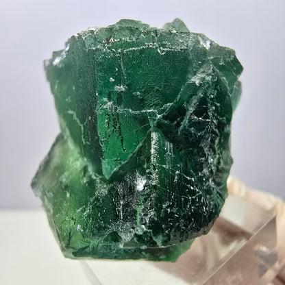 Klarer Phantom Fluorit Würfel parkettiert, grün Okorusu, Namibia 42*33*29mm