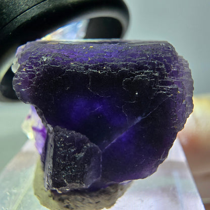 Phantom Fluorit Würfel Stufe, lila Okorusu, Namibia 21*20*19mm
