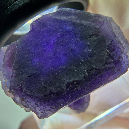 Phantom Fluorit Würfel Stufe, lila Okorusu, Namibia 21*20*19mm