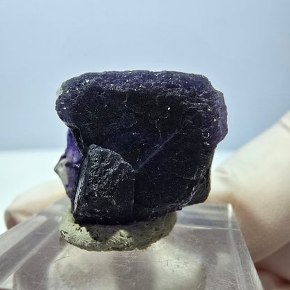 Phantom Fluorit Würfel Stufe, lila Okorusu, Namibia 21*20*19mm