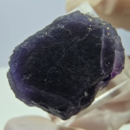 Phantom Fluorit Würfel Stufe, lila Okorusu, Namibia 21*20*19mm