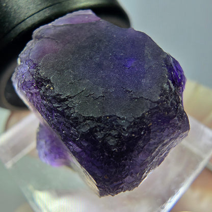 Phantom Fluorit Würfel Stufe, lila Okorusu, Namibia 21*20*19mm
