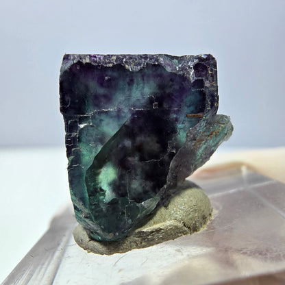 Phantom Fluorit Würfel parkettiert, grün lila Okorusu, Namibia 17*16*16mm