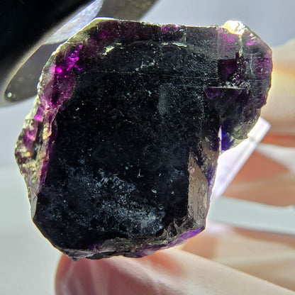 Phantom Fluorit Würfel, lila grün Okorusu, Namibia 27*27*18mm