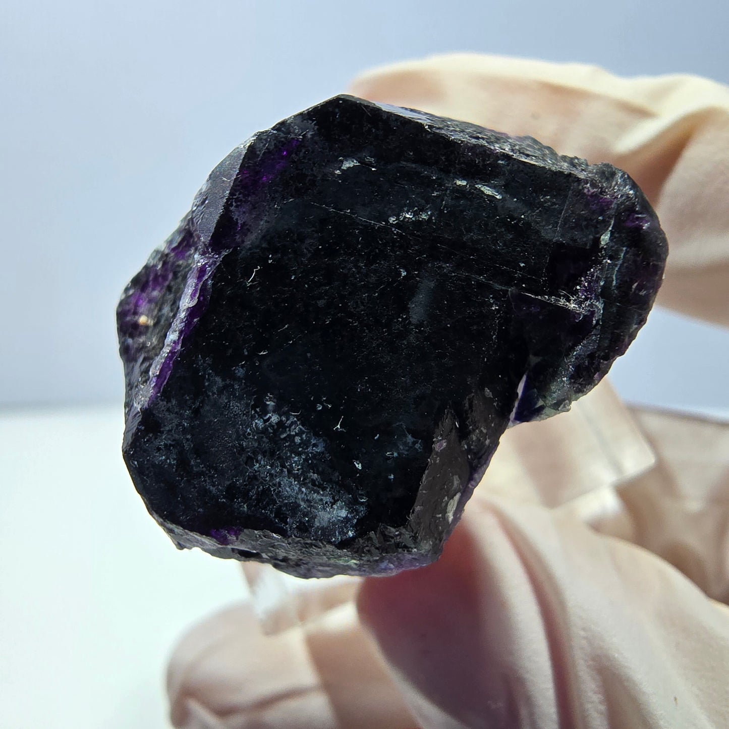 Phantom Fluorit Würfel, lila grün Okorusu, Namibia 27*27*18mm