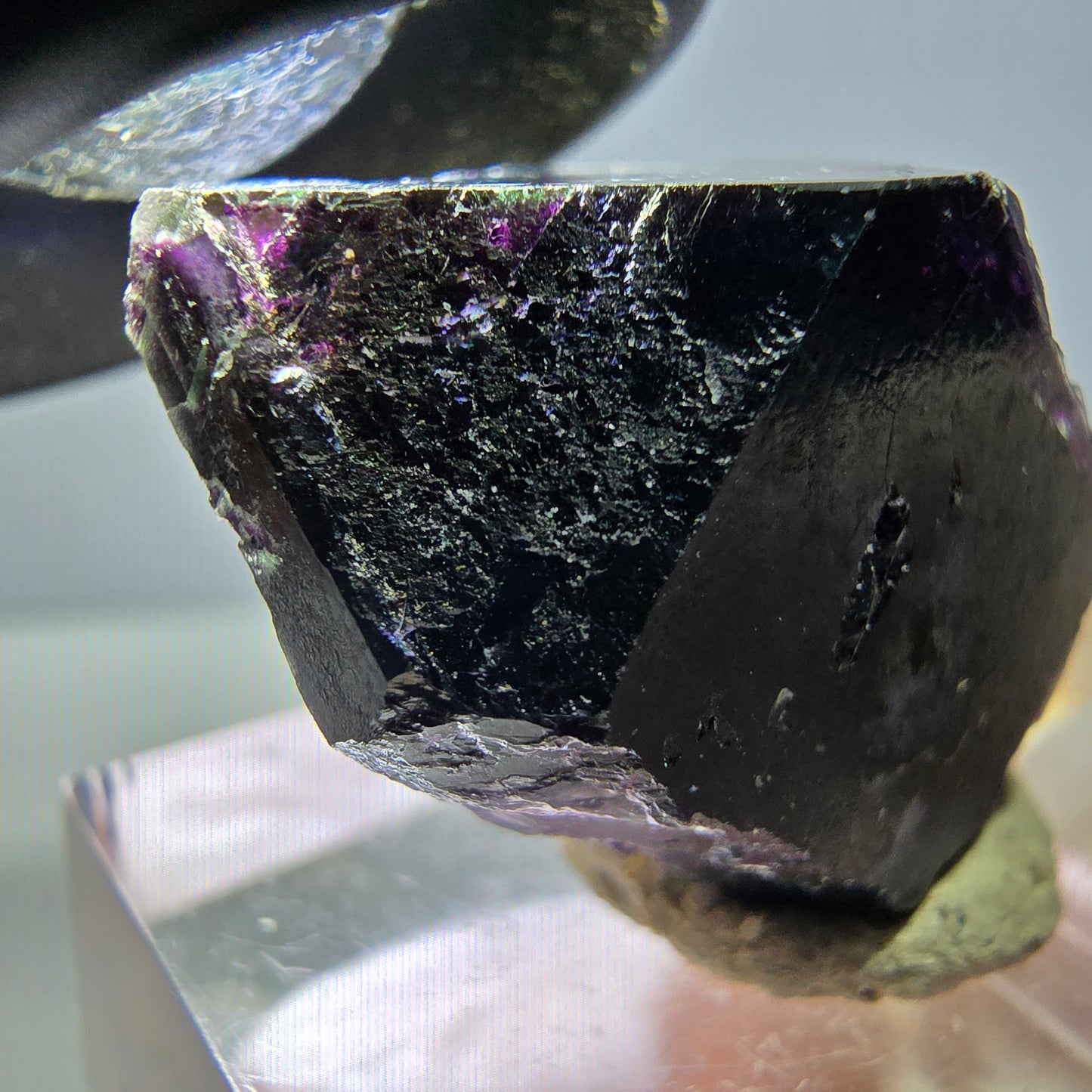 Phantom Fluorit Würfel, lila grün Okorusu, Namibia 27*27*18mm