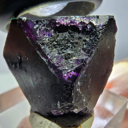 Phantom Fluorit Würfel, lila grün Okorusu, Namibia 27*27*18mm