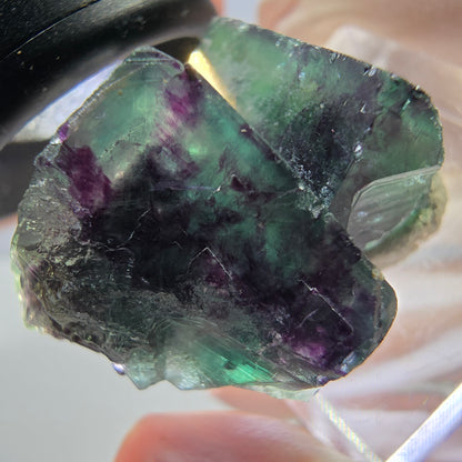 Phantom Fluorit Würfel Stufe, lila grün Okorusu, Namibia 28*22*17mm