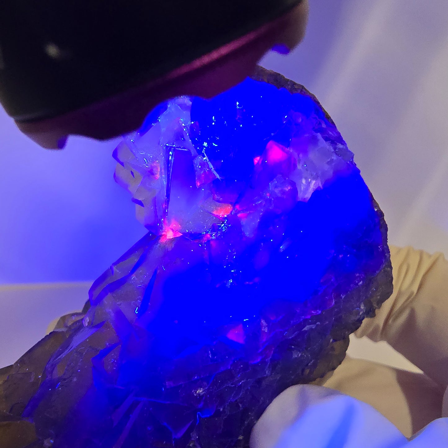Phantom Fluorit Würfel Stufe, gelb grün Honey Pocket Mine, Okorusu, Namibia 88*66*32mm
