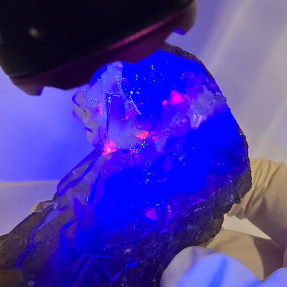 Phantom Fluorit Würfel Stufe, gelb grün Honey Pocket Mine, Okorusu, Namibia 88*66*32mm
