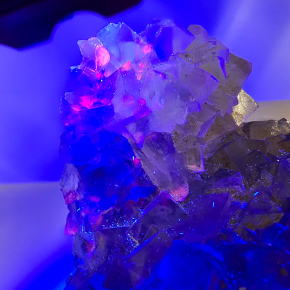 Phantom Fluorit Würfel Stufe, gelb grün Honey Pocket Mine, Okorusu, Namibia 88*66*32mm