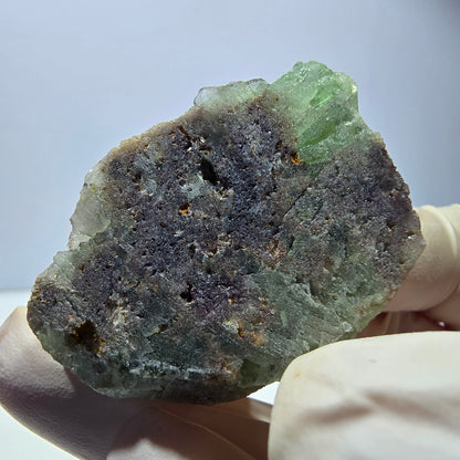 Phantom Fluorit Würfel, Quarz Stufe, grün Okorusu, Namibia 43*30*19mm