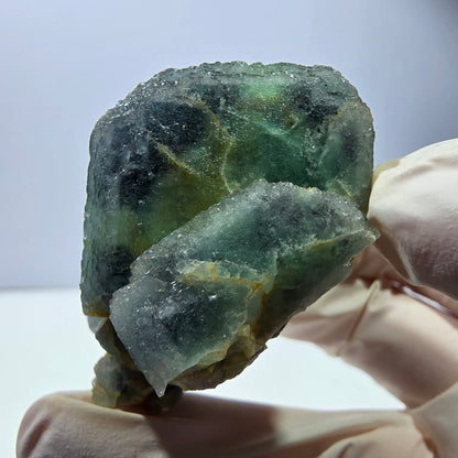 Phantom Fluorit Würfel Stufe, grün Okorusu, Namibia 49*45*42mm