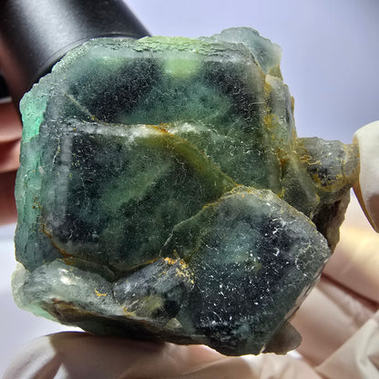 Phantom Fluorit Würfel Stufe, grün Okorusu, Namibia 49*45*42mm