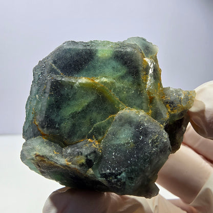 Phantom Fluorit Würfel Stufe, grün Okorusu, Namibia 49*45*42mm