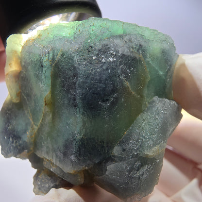 Phantom Fluorit Würfel Stufe, grün Okorusu, Namibia 49*45*42mm