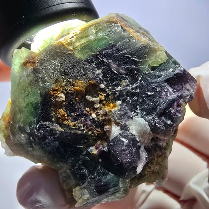 Phantom Fluorit Würfel Stufe, grün Okorusu, Namibia 49*45*42mm