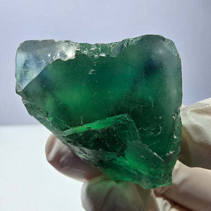 Phantom Fluorit Würfel Stufe, grün Okorusu, Namibia 35*33*32mm