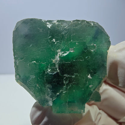 Phantom Fluorit Würfel Stufe, grün Okorusu, Namibia 35*33*32mm