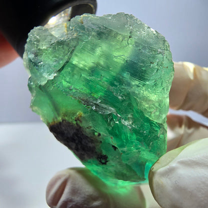 Phantom Fluorit Würfel Stufe, grün Okorusu, Namibia 35*33*32mm