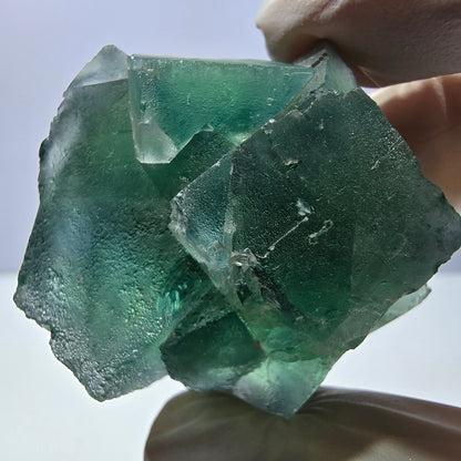 Phantom Fluorit Würfel Stufe, grün Okorusu, Namibia 39*37*34mm