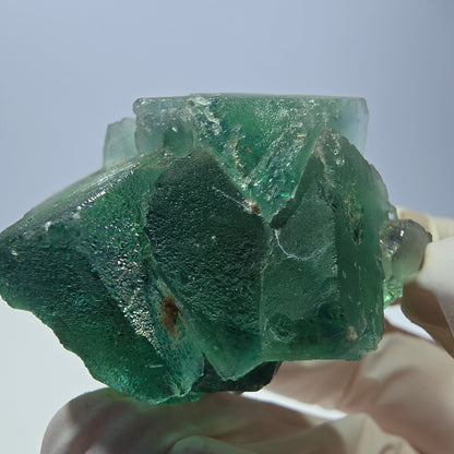Phantom Fluorit Würfel Stufe, grün Okorusu, Namibia 39*37*34mm