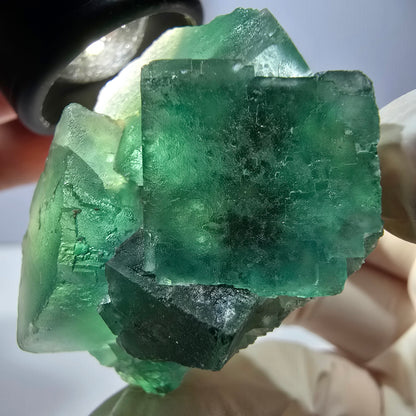 Phantom Fluorit Würfel Stufe, grün Okorusu, Namibia 39*37*34mm