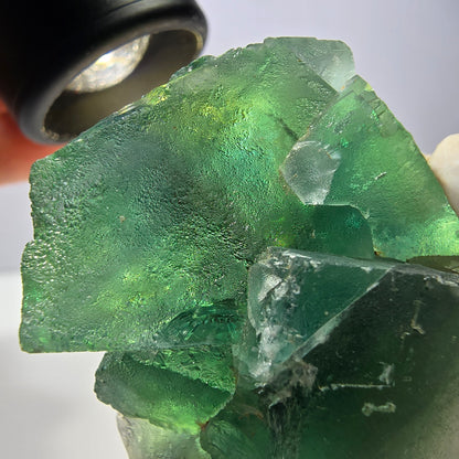 Phantom Fluorit Würfel Stufe, grün Okorusu, Namibia 39*37*34mm