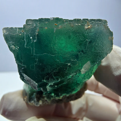 Phantom Fluorit Würfel Stufe, grün Okorusu, Namibia 42*34*33mm