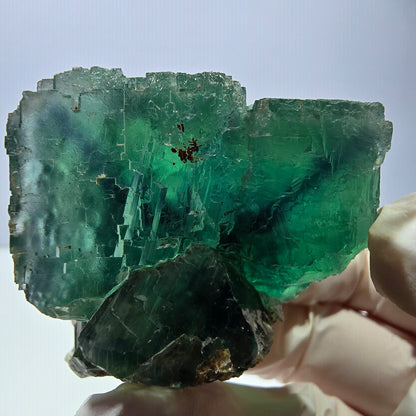Phantom Fluorit Würfel Stufe, grün Okorusu, Namibia 42*34*33mm