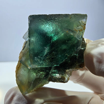 Phantom Fluorit Würfel Stufe, grün Okorusu, Namibia 40*37*30mm