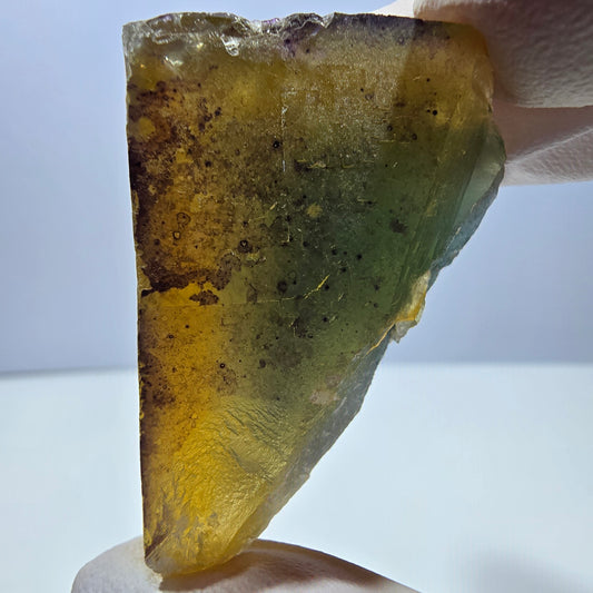Phantom Fluorit Würfel Stufe, gelb grün Okorusu, Namibia 43*32*30mm