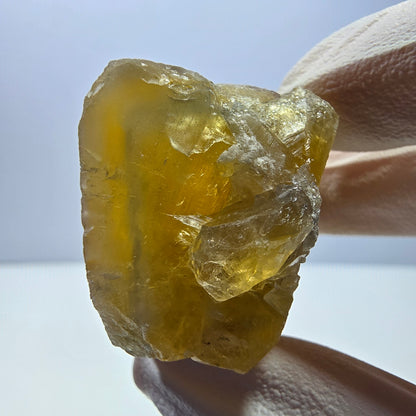 Phantom Fluorit Würfel Stufe, gelb grün Okorusu, Namibia 39*29*25mm