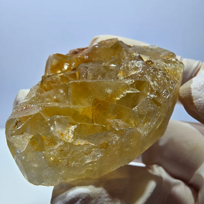 Phantom Fluorit Würfel Stufe, gelb Okorusu, Namibia 54*40*16mm